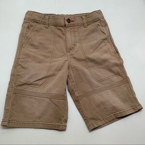 Wrangler Kids Cargo Shorts Size 10 Regular Khaki Straight Fit Adjustable Boys